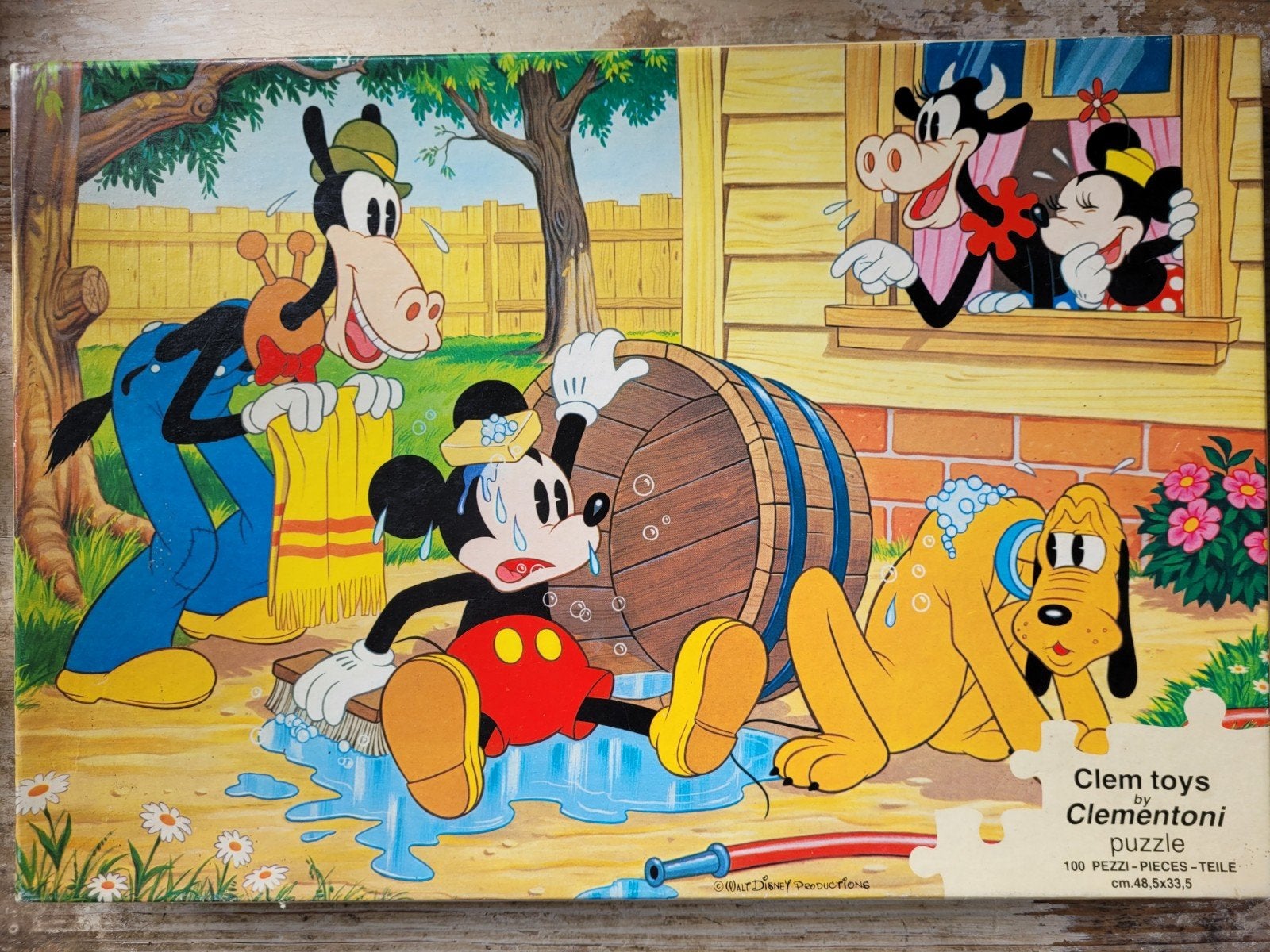 Clementoni vintage Walt Disney 1930 puzzel, Verzamelen, Ophalen of Verzenden, Gebruikt