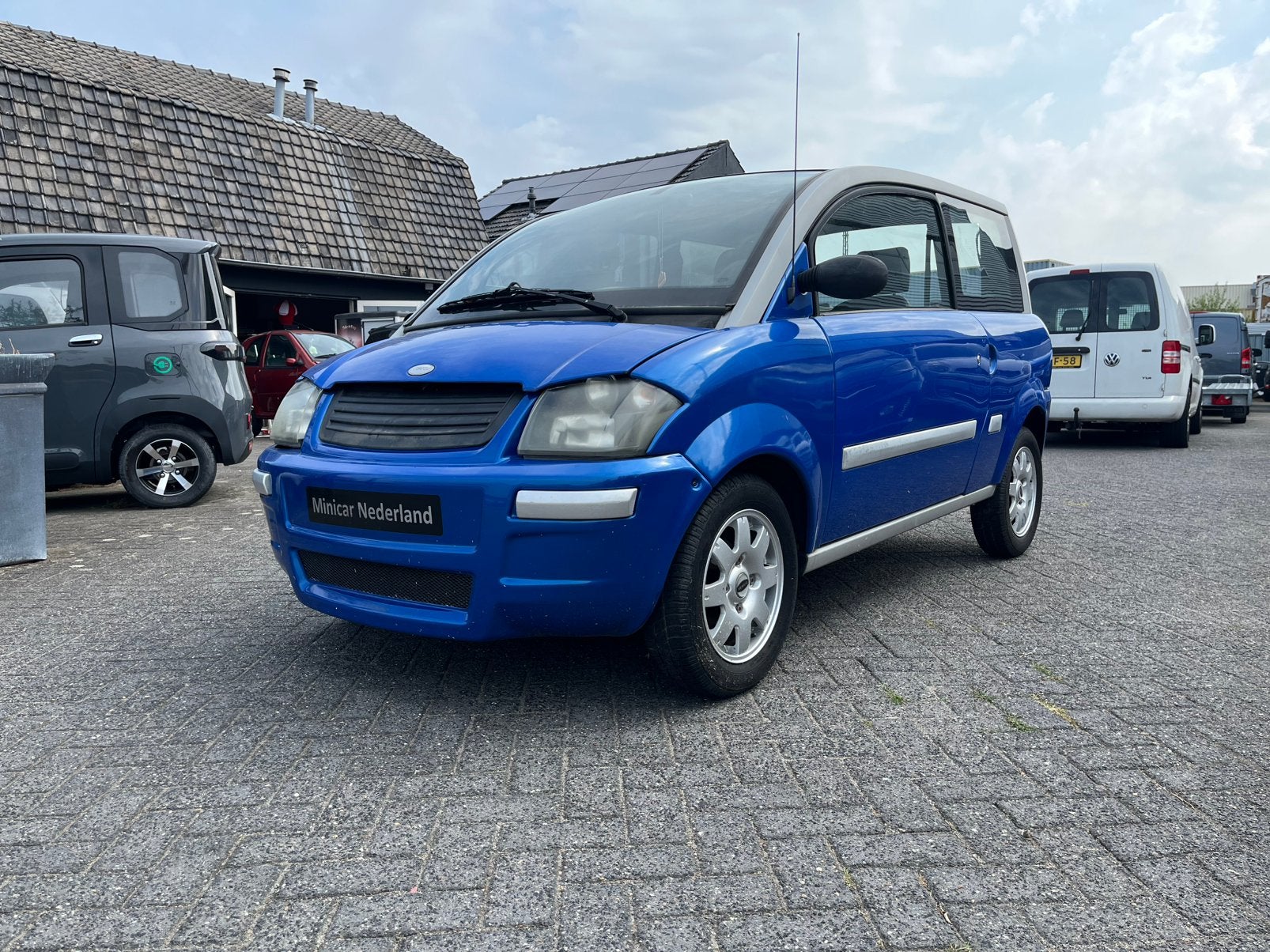 Microcar Mc2 XXL 2008 met lichte achterschade 45 Brommobiel, Ophalen of Verzenden, 16 km/u of meer, 46 km of meer, Gebruikt