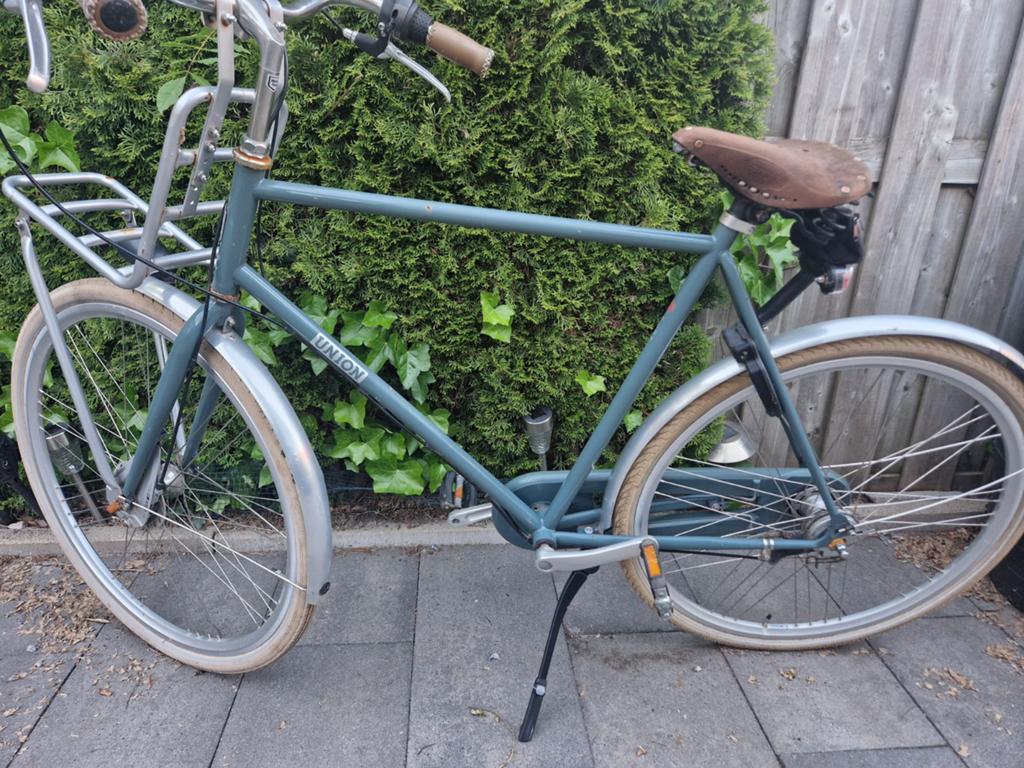 Union flow Stadsfiets met Voordrager - Gebruikt, Ophalen of Verzenden