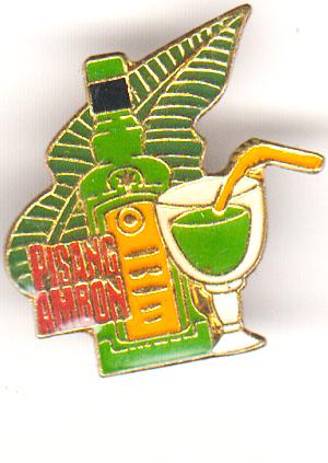 Pisang Ambon wijn pin. vintage, Verzenden, Zo goed als nieuw