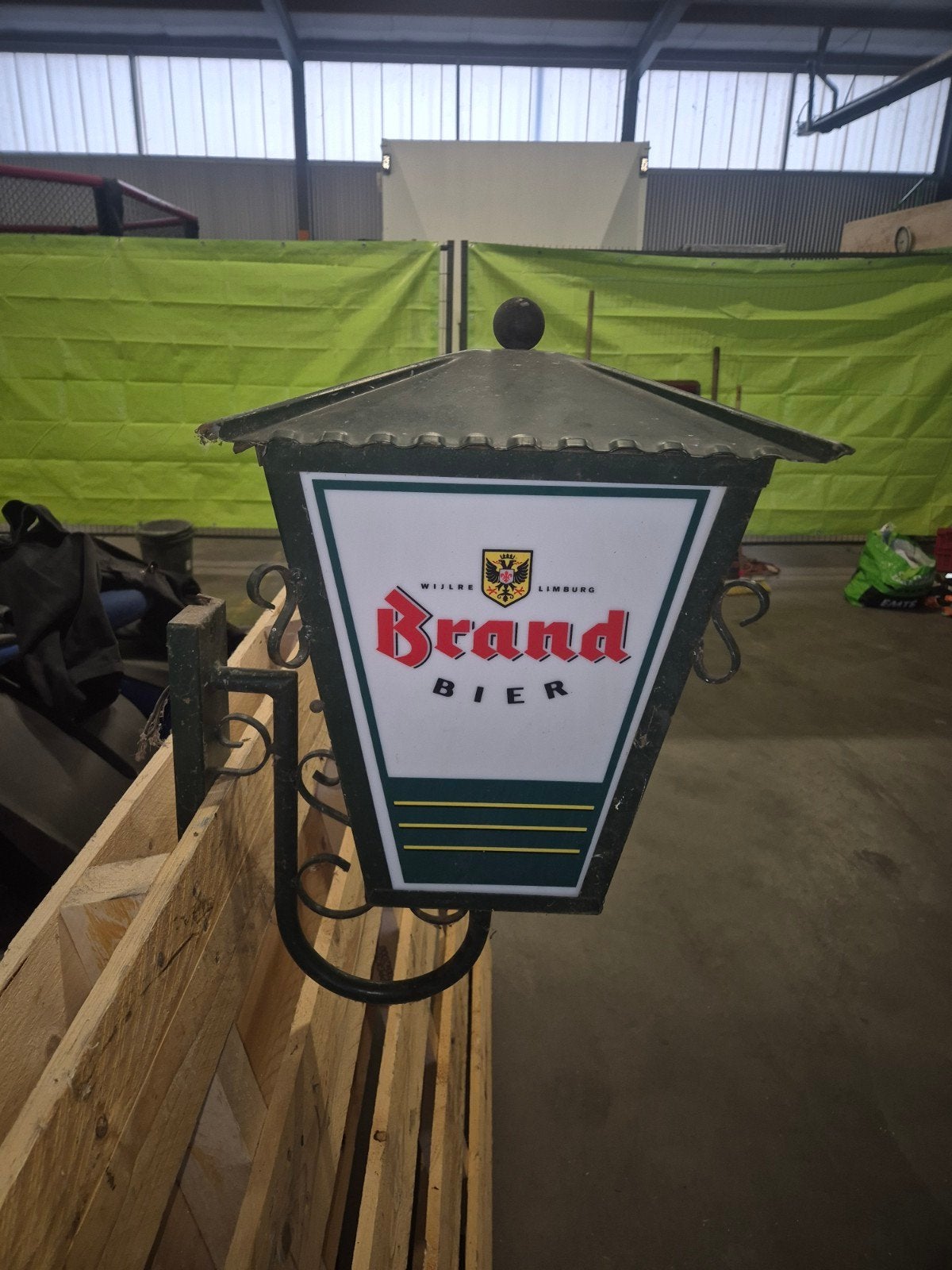 Brand Bier Reclame Lamp - Vintage Brouwerij Verlichting, Ophalen