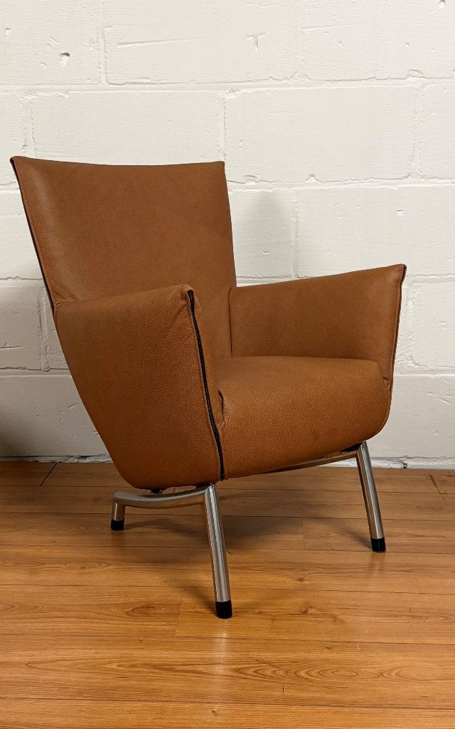 Label Foxxy fauteuil Gerard van den Berg refurbished, Label Design, Nieuw, 75 tot 100 cm, Ophalen of Verzenden