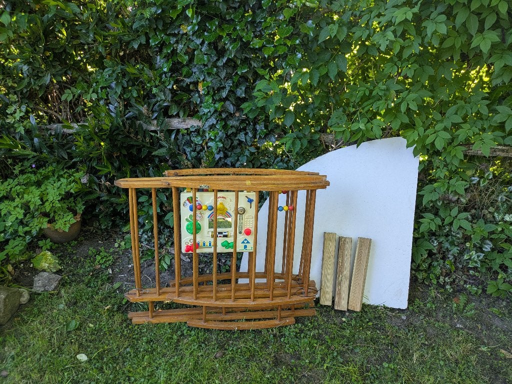 Ronde hoekbox, Ophalen, Gebruikt, Rond, In hoogte verstelbaar