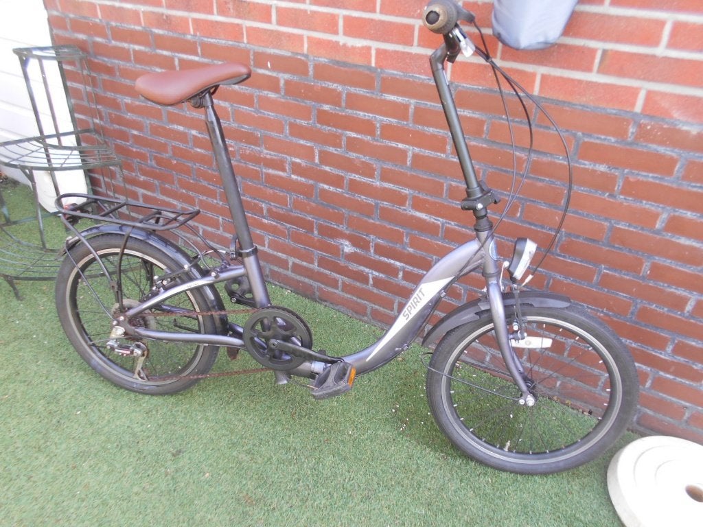 Spirit vouwfiets 6 versn, Ophalen, Zo goed als nieuw, 16 tot 18 inch