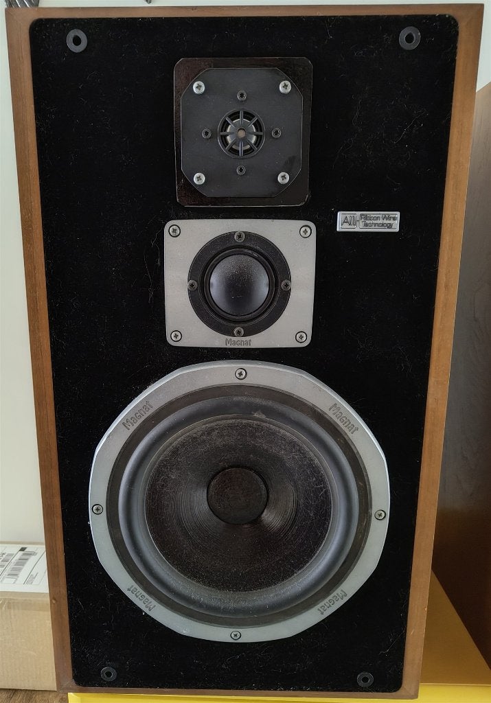Magnat All Ribbon 10P luidsprekers gereviseerd Visaton tweet, Magnat, Refurbished, Ophalen of Verzenden, 120 watt of meer