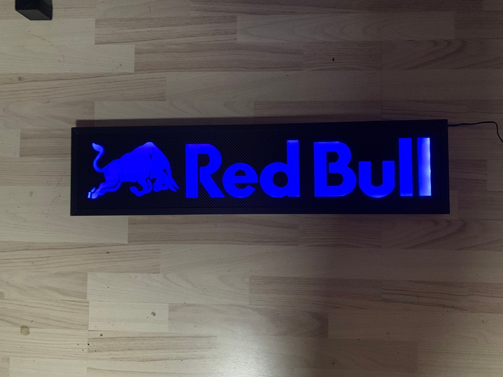 Red bull verlichting, Ophalen of Verzenden, Zo goed als nieuw, Lichtbak of (neon) lamp