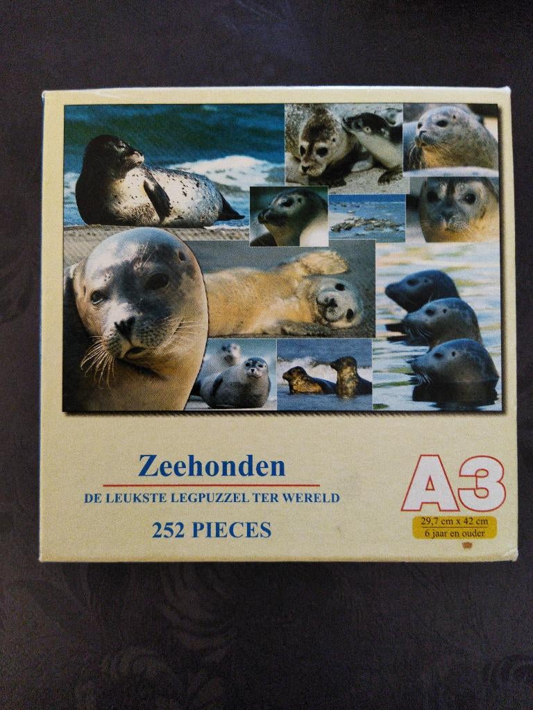 De leukste legpuzzel ter wereld . Zeehonden, Ophalen of Verzenden, Minder dan 500 stukjes, Gebruikt, Legpuzzel