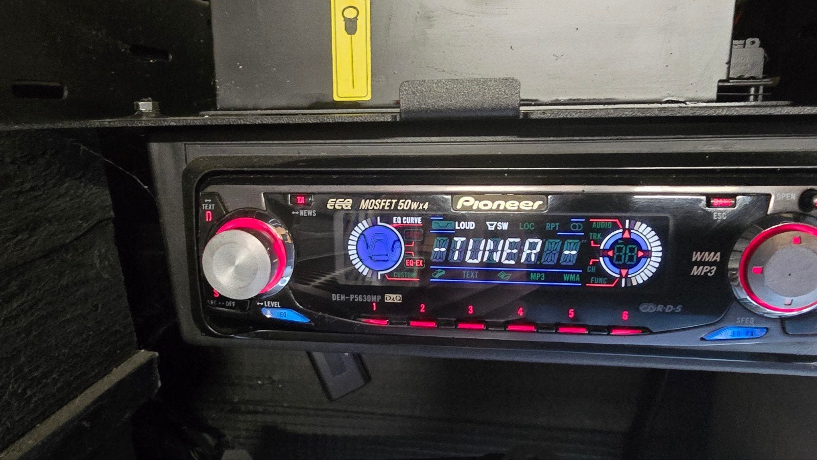 Pioneer autoradio met Bluetooth, AUX, CD en 230V voeding, Ophalen of Verzenden, Zo goed als nieuw