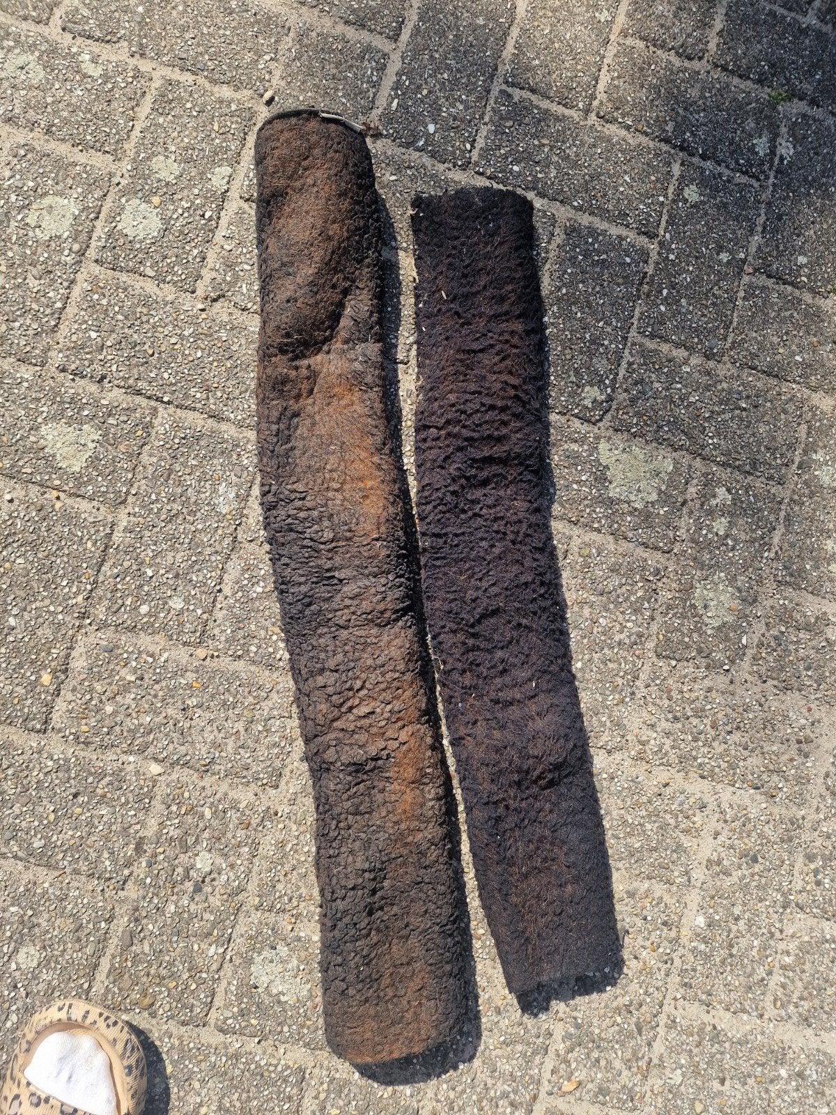 singelhoes acryl zwart, Ophalen of Verzenden, Gebruikt, Zwart
