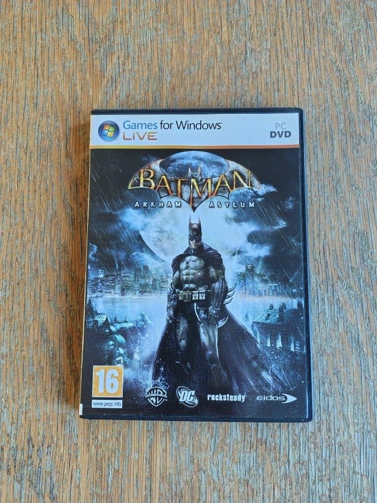 Batman: Arkam Asylum Pc Dvd, Spelcomputers en Games, 1 speler, Ophalen of Verzenden, Avontuur en Actie, Vanaf 16 jaar