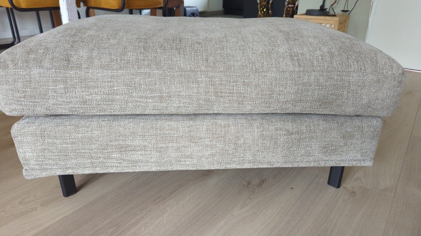 Hocker, Ophalen, Rechthoekig, Stof