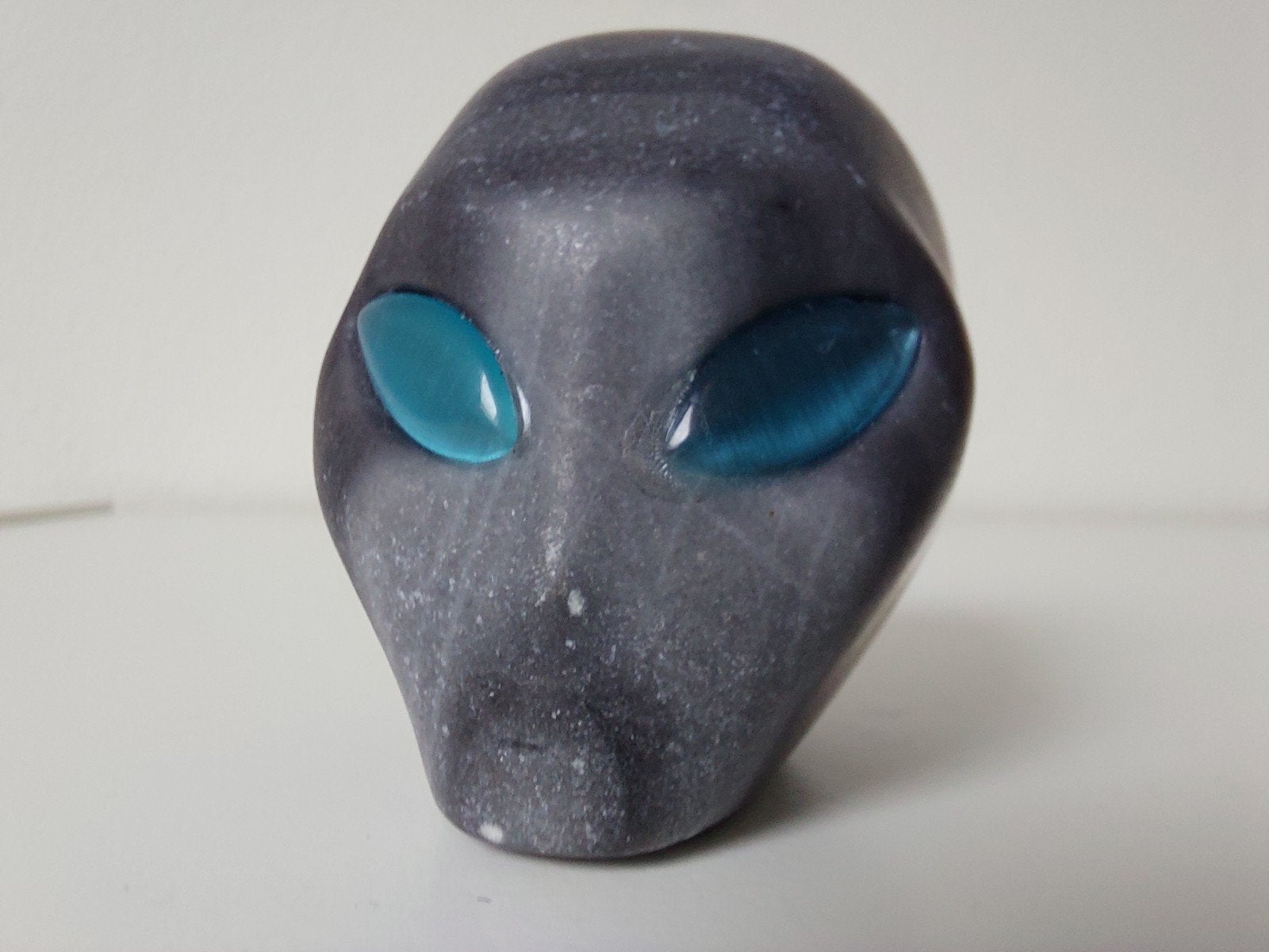 Taiji jade/yin yang jade alien/ star being, Ophalen of Verzenden, Nieuw