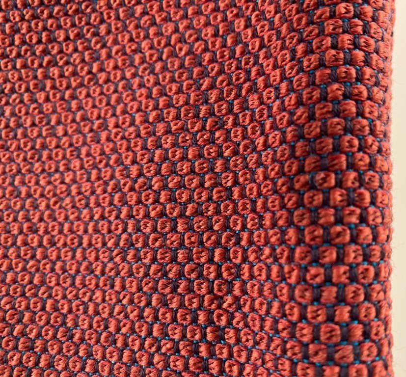 ROHI Opera XXL; oranjebruin+turquoise+paars; meubelstof, Wol, 120 cm of meer, Nieuw, Oranje