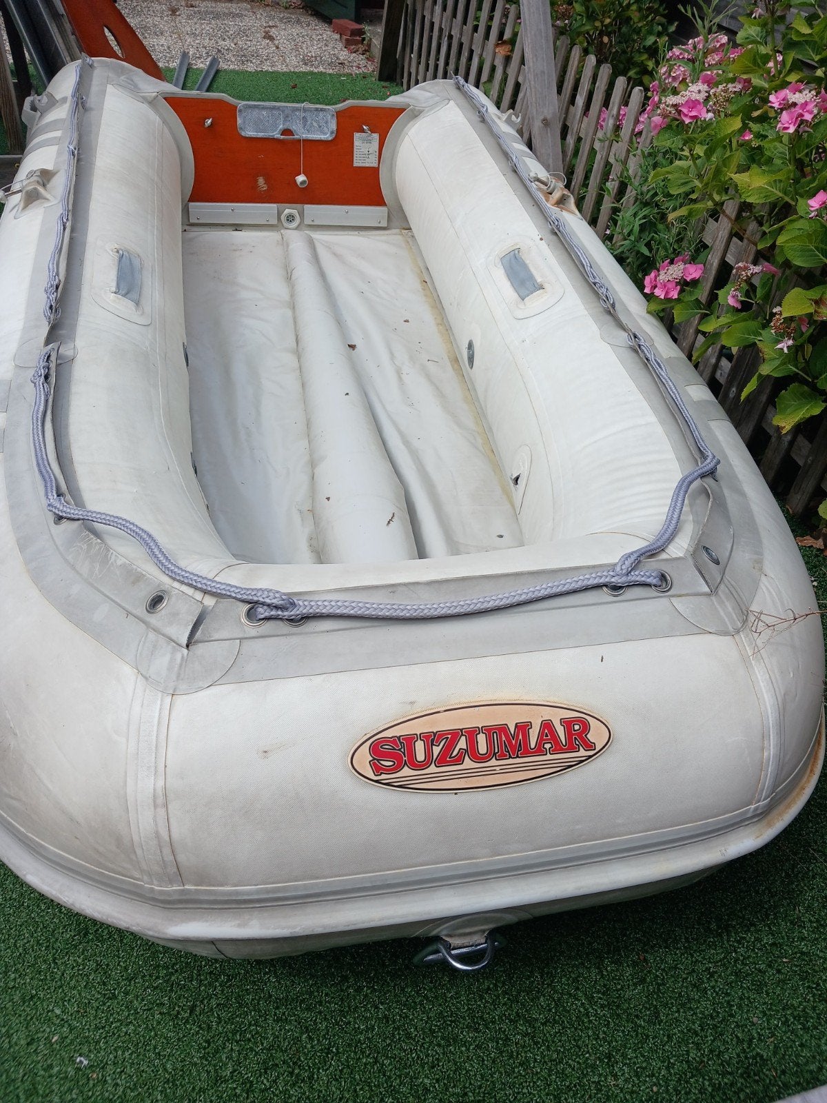 Suzumar 320 rubberboot met Yamaha 2.5 pk buitenboordmotor, Ophalen, Aluminium, Gebruikt, Suzumar