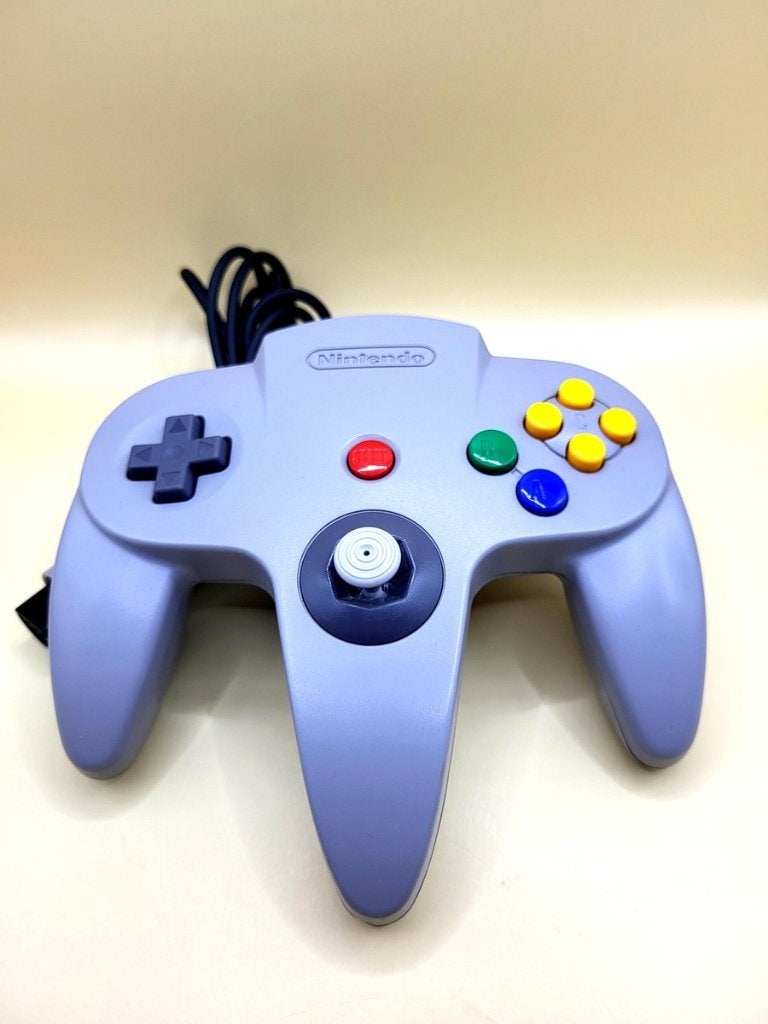 Nintendo 64 Controller Grijs - N64, Nintendo support, 1 speler, Eén computer, Ophalen of Verzenden