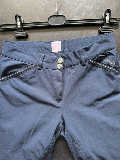 blauwe paardrijbroek; Imperial Riding, Ophalen, Gebruikt, Dressuur, Onderkleding