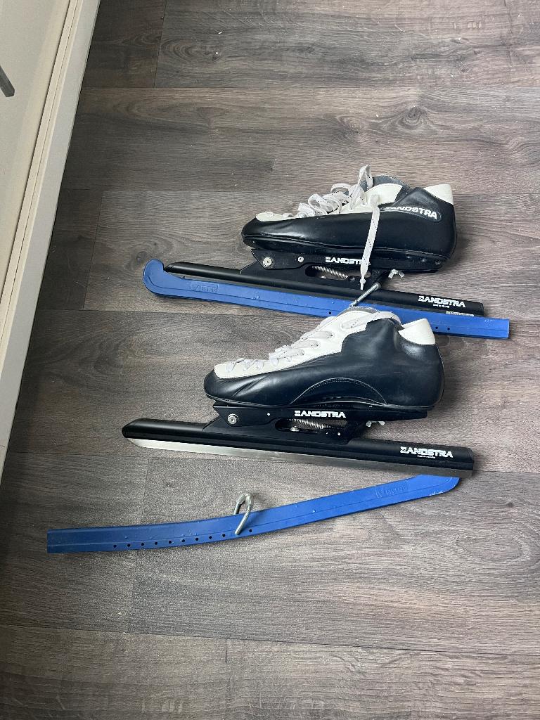 Zandstra Noren, klapschaats maat 42, Sport en Fitness, Schaatsen, Klapschaats, Zandstra, Ophalen of Verzenden, Zo goed als nieuw