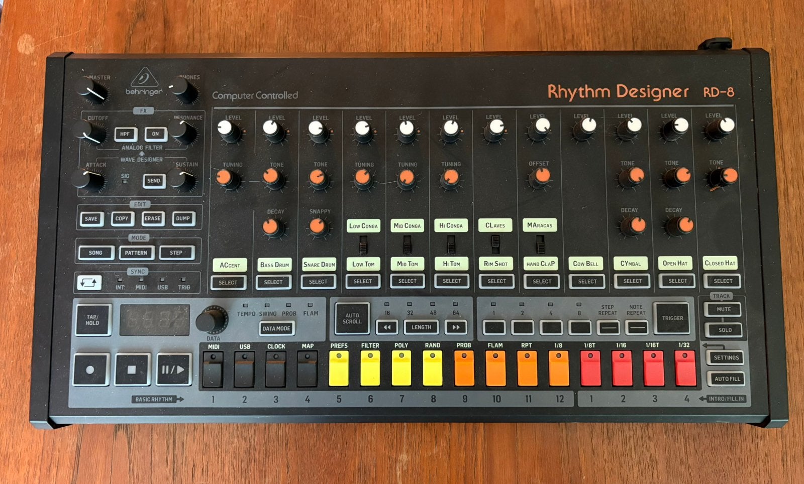 Behringer RD8 MKII, Ophalen of Verzenden, Zo goed als nieuw, Overige merken