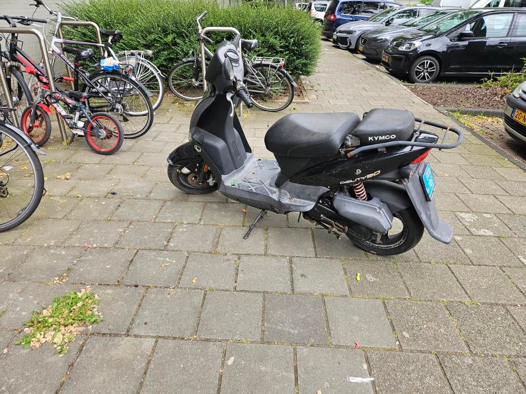 Kymco agility 50 snorscooter, Ophalen of Verzenden, Gebruikt, Benzine, Agility