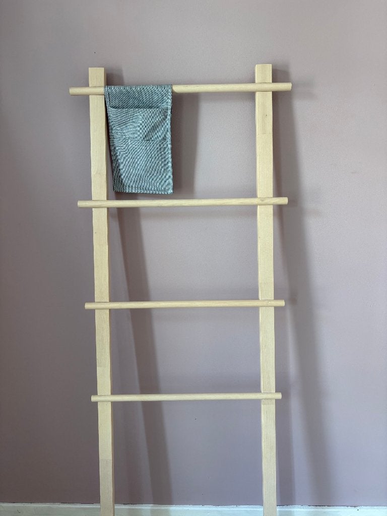 Handdoekenrek Ikea VILTO staand, berken, Handdoekenrek, Bruin, Zo goed als nieuw, Ophalen