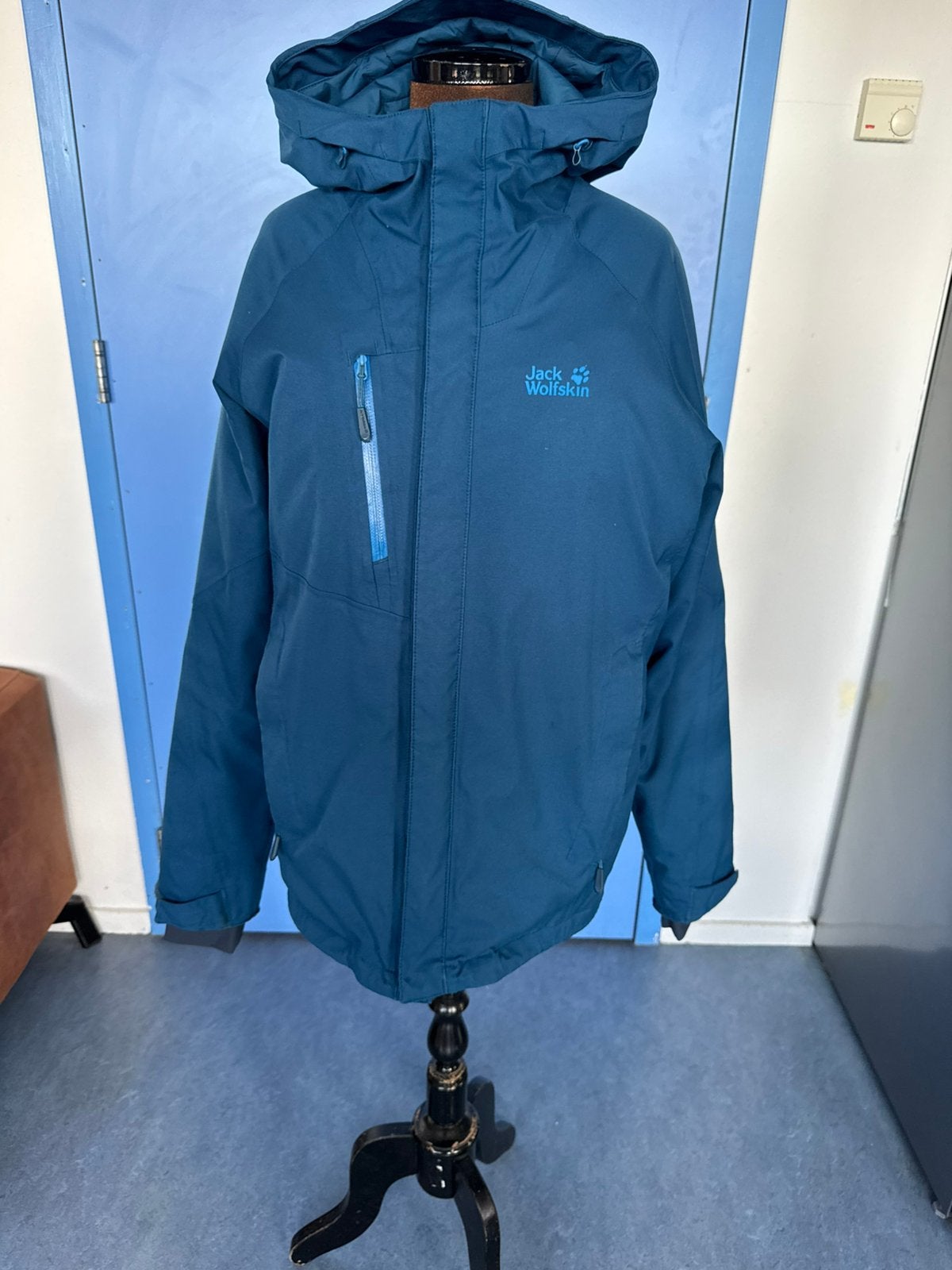 Jack Wolfskin TROPOSPHERE M - Winter jacket - blue., Verzenden, Gedragen, Maat 48/50 (M)