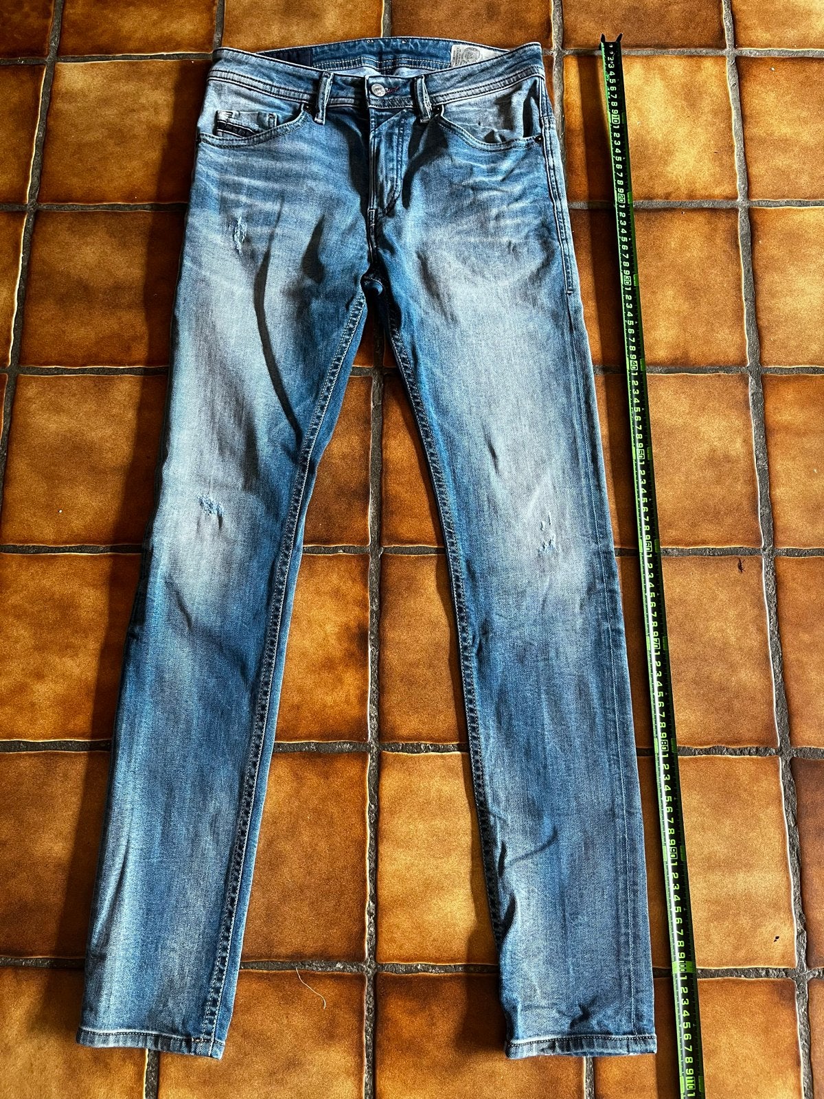 Diesel Thommer Slim-Skinny Jeans W29 L32, Ophalen of Verzenden, Gedragen, Blauw, W32 (confectie 46) of kleiner