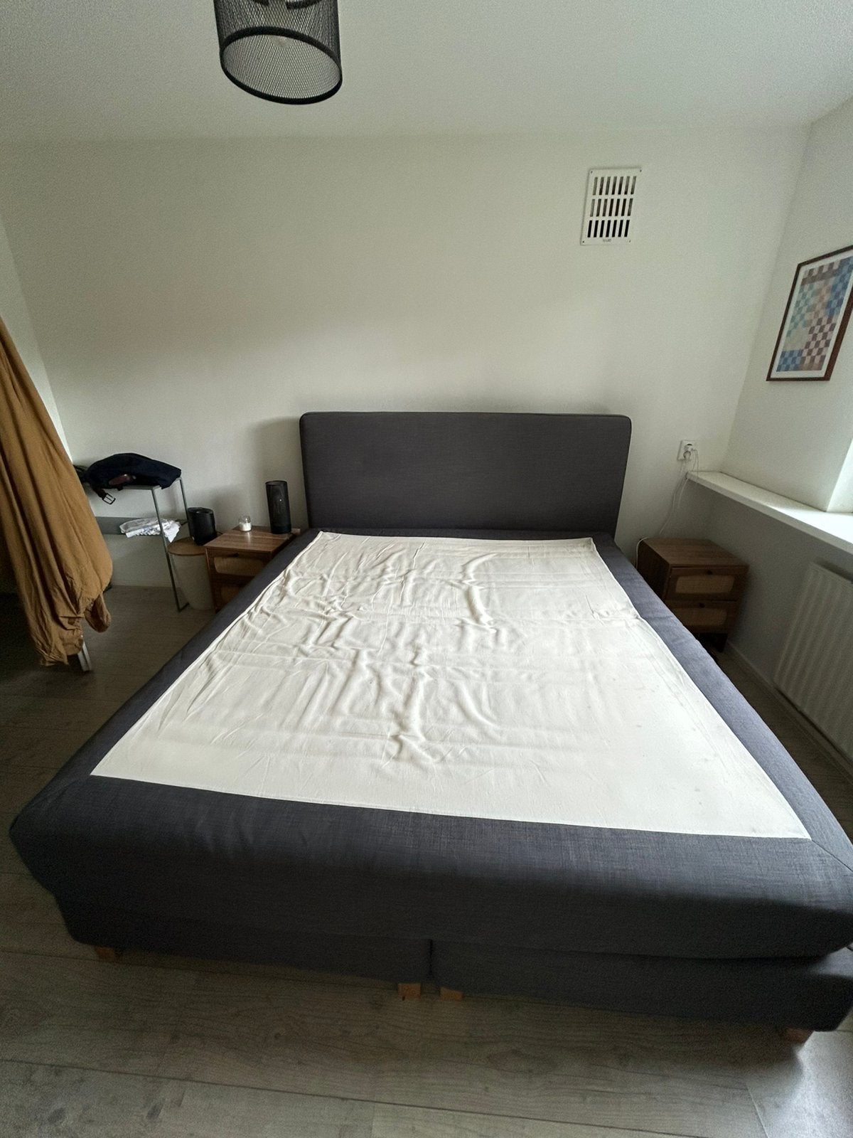 Boxpring 180x200 (ikea), Huis en Inrichting, Ophalen, Gebruikt, Tweepersoons, 180 cm