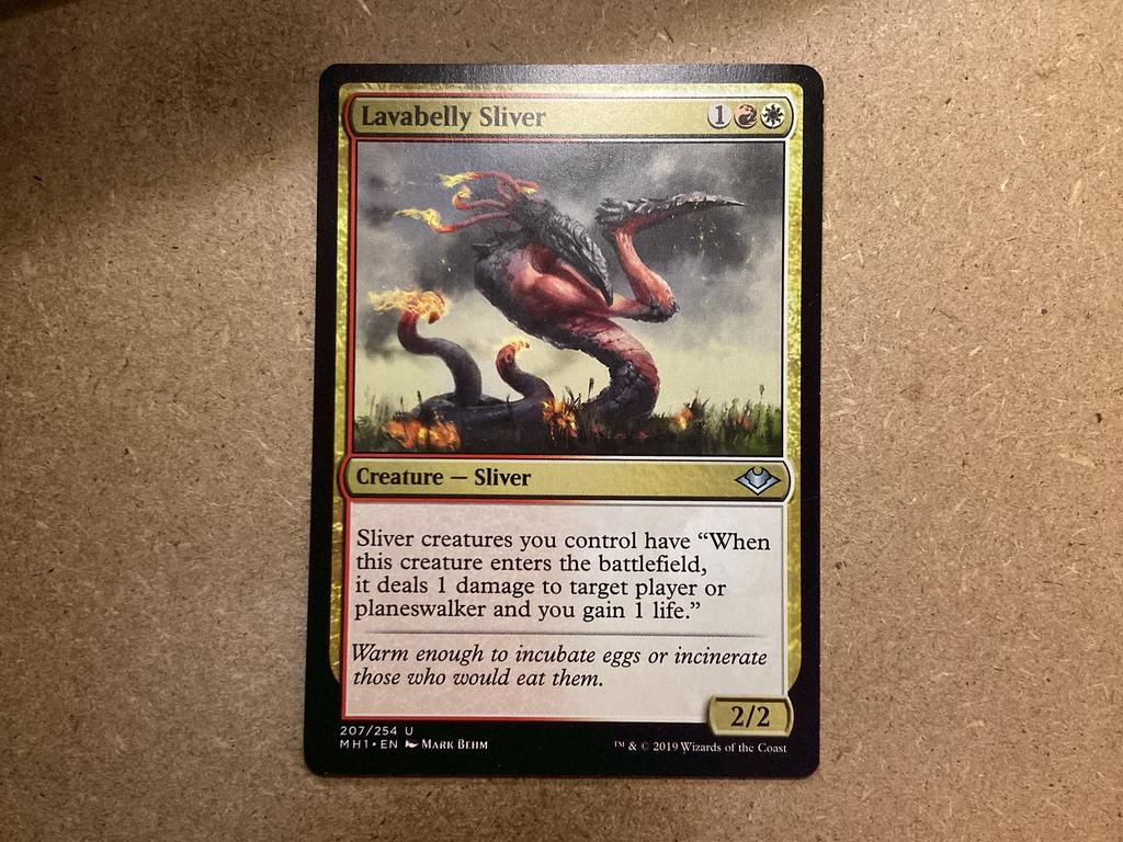 1x Lavabelly Sliver [207/254] (Near Mint), Ophalen of Verzenden, Zo goed als nieuw, Losse kaart