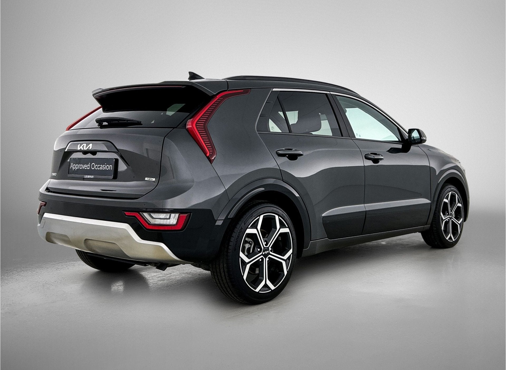 Kia Niro 1.6 GDi Hybrid DynamicPlusLine 18"Inch velgen | Sto, Gebruikt, Leder en Stof, 23 km/l, Bedrijf