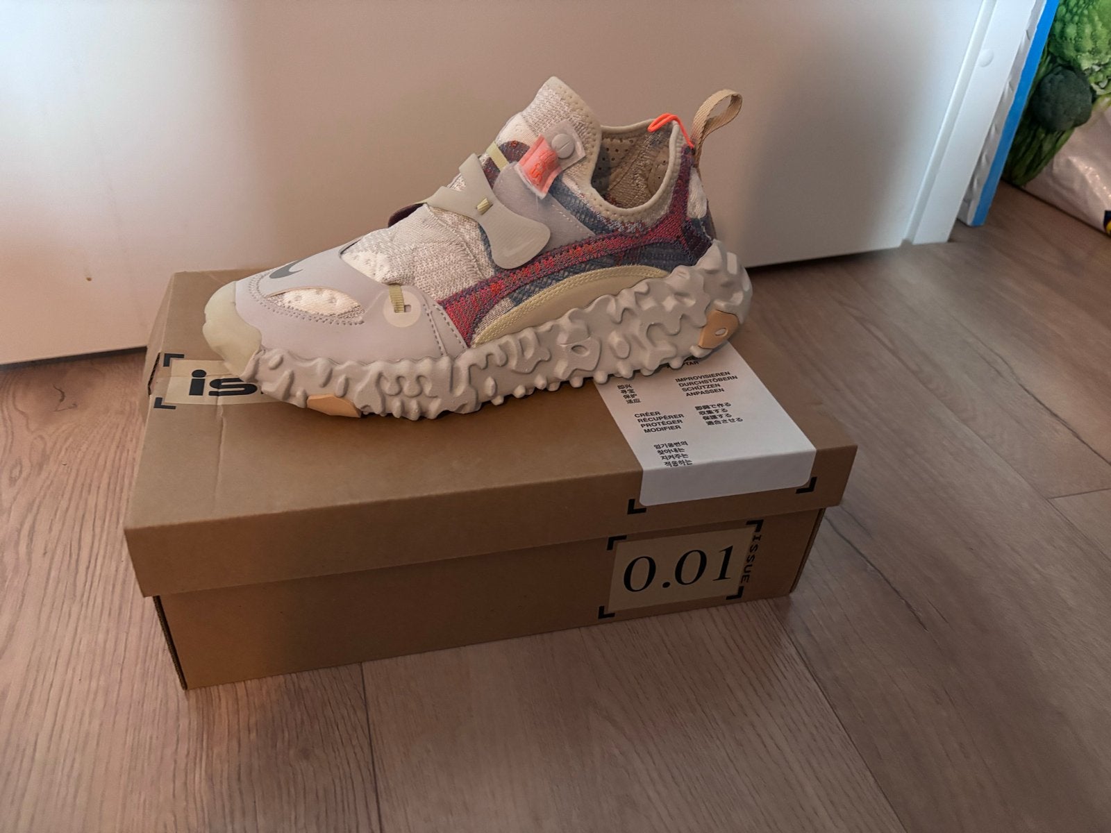Nike Overreact Flyknit ISPA - Maat 43 - Nieuw, Ophalen, Nieuw, Overige kleuren, Sneakers of Gympen