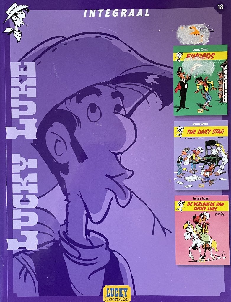 Lucky Luke integraal 3.00 euro p/s, Meerdere stripboeken, Ophalen of Verzenden, Gelezen