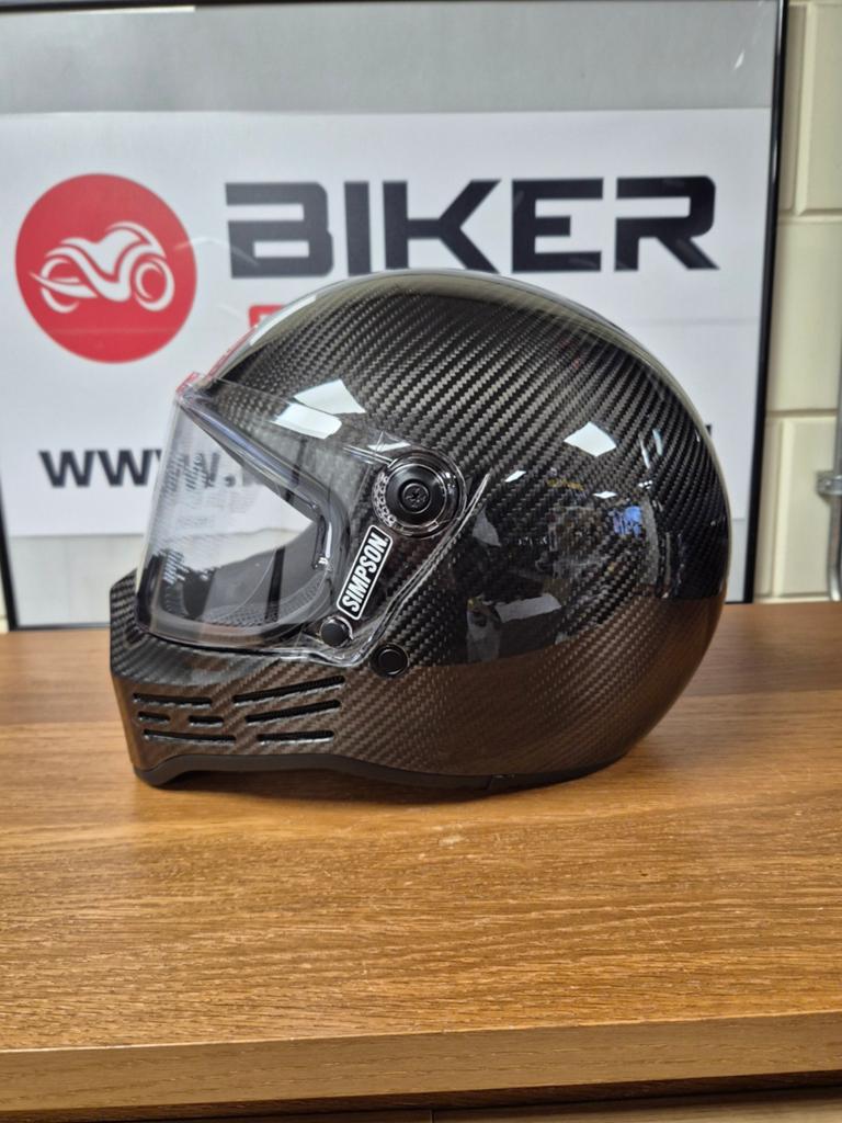 Simpson M30 carbon helm. Maat M en L. Nieuw, M, Dames, Ophalen of Verzenden, Integraalhelm