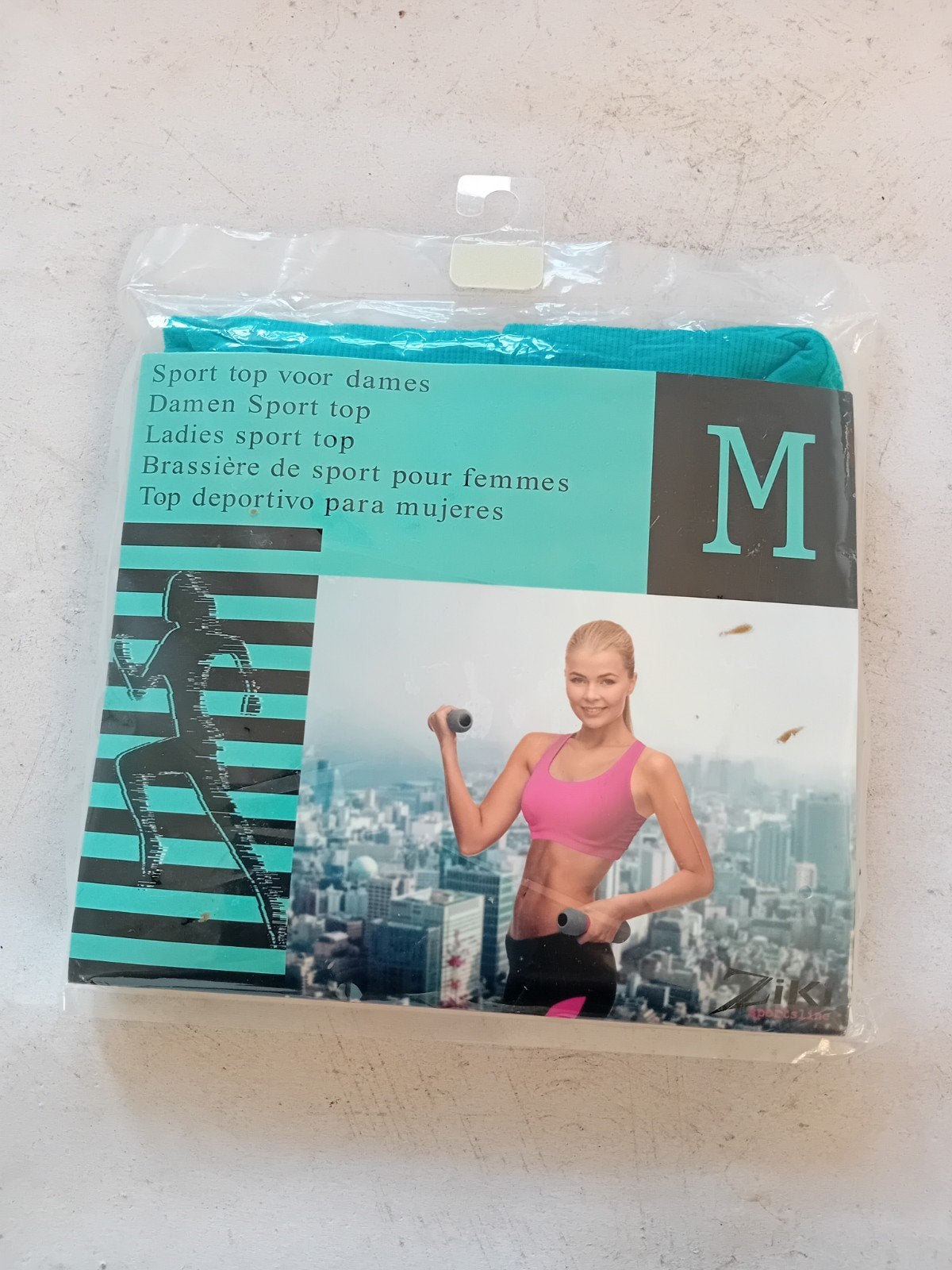 NIEUW turquoise sport top maat M, Ophalen, Nieuw