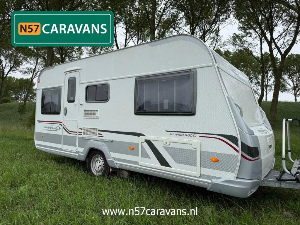 LMC Musica 430 D / voortent / 1e eigenaar / 2x fietsendrager, Standaardzit, Bedrijf, LMC en Münsterland, Tot en met 4