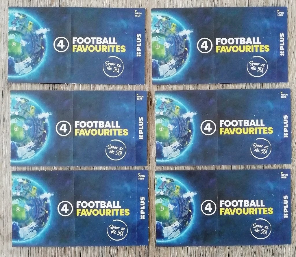 24 PLUS voetbalsterren / Football Favourites 2023, NIEUW., Verzamelen, Plus, Ophalen of Verzenden