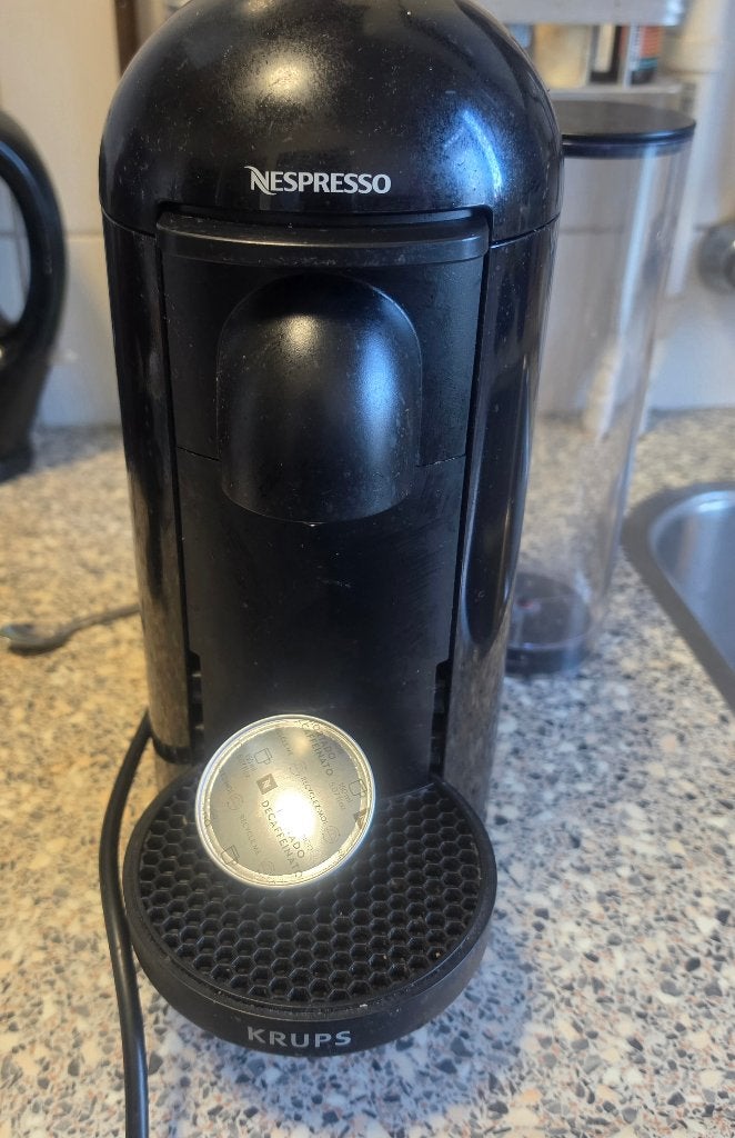 Nespresso krups, Ophalen of Verzenden, Zo goed als nieuw, Koffiemachine