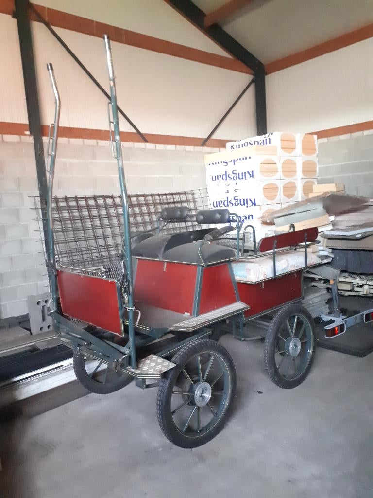 Paarden rijtuig, Ophalen, Gebruikt