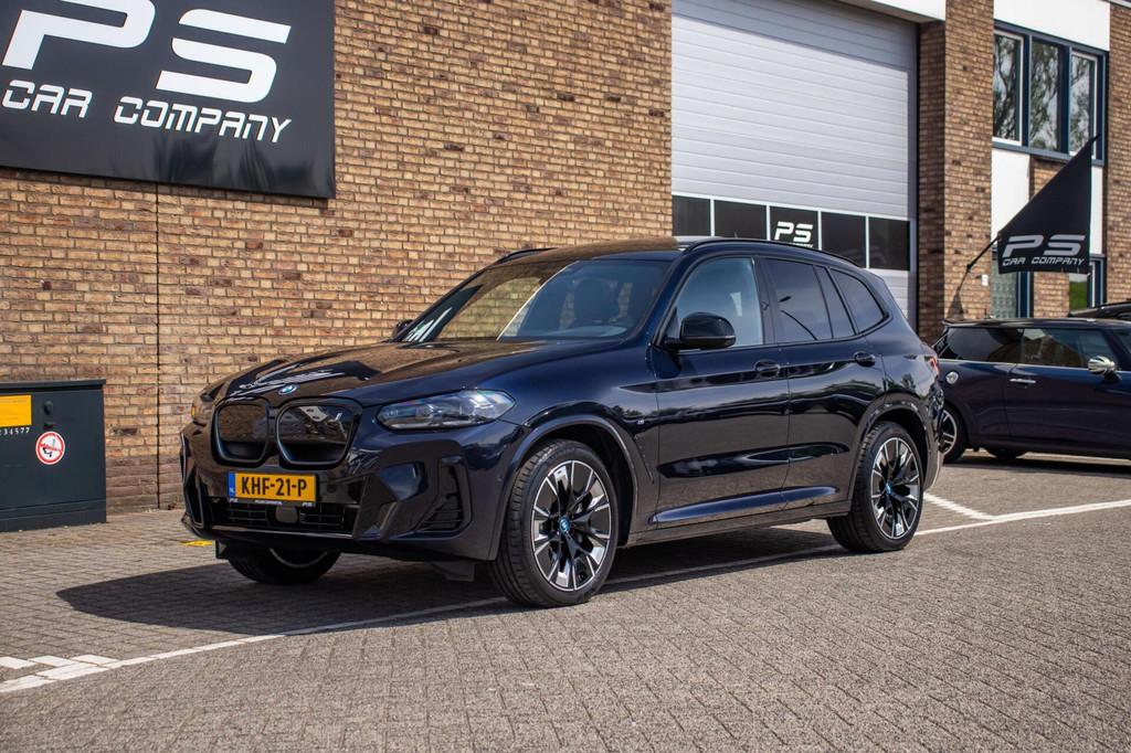 BMW iX3 Impressive 80 kWh LCI M-Sport, SoH 95% Pano, Leder, Automaat, 12 maanden, Achterwielaandrijving, Gebruikt