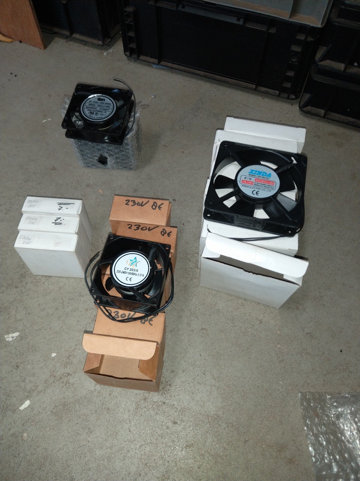 Nieuwe ventilatoren 230 volt, Ophalen of Verzenden, Nieuw