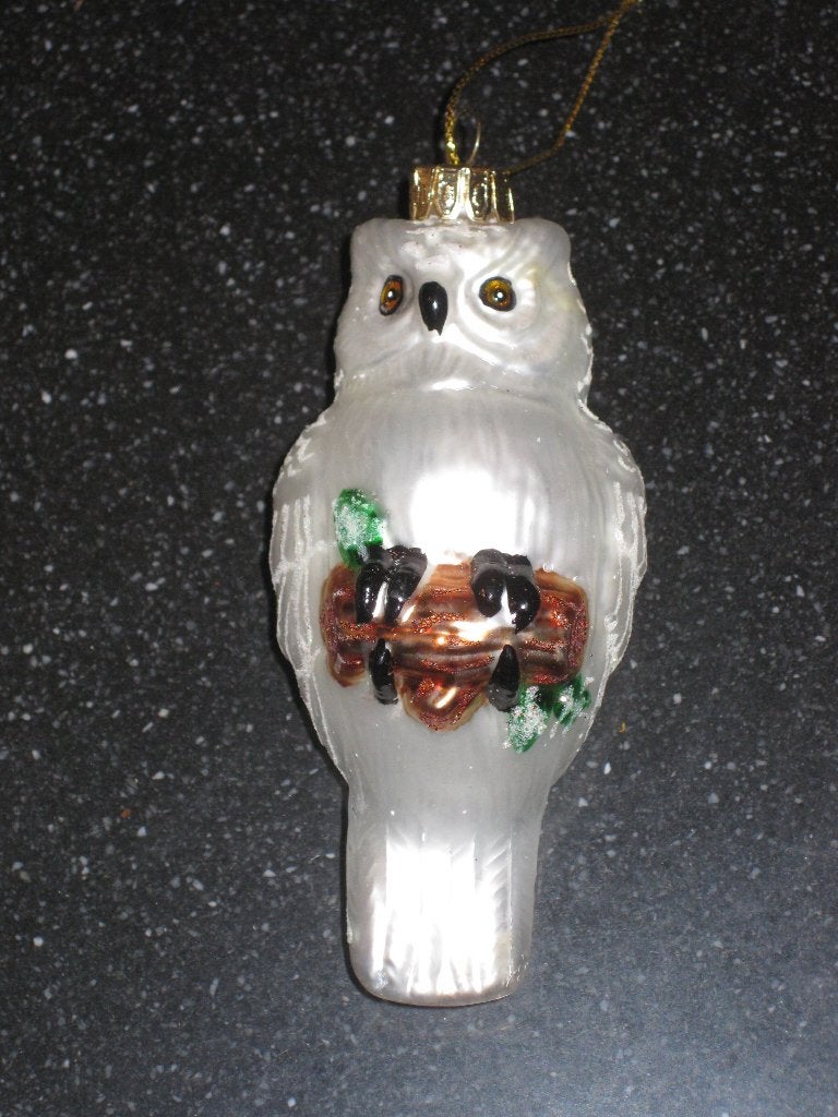 Kerstbal Uil Glas, Ophalen