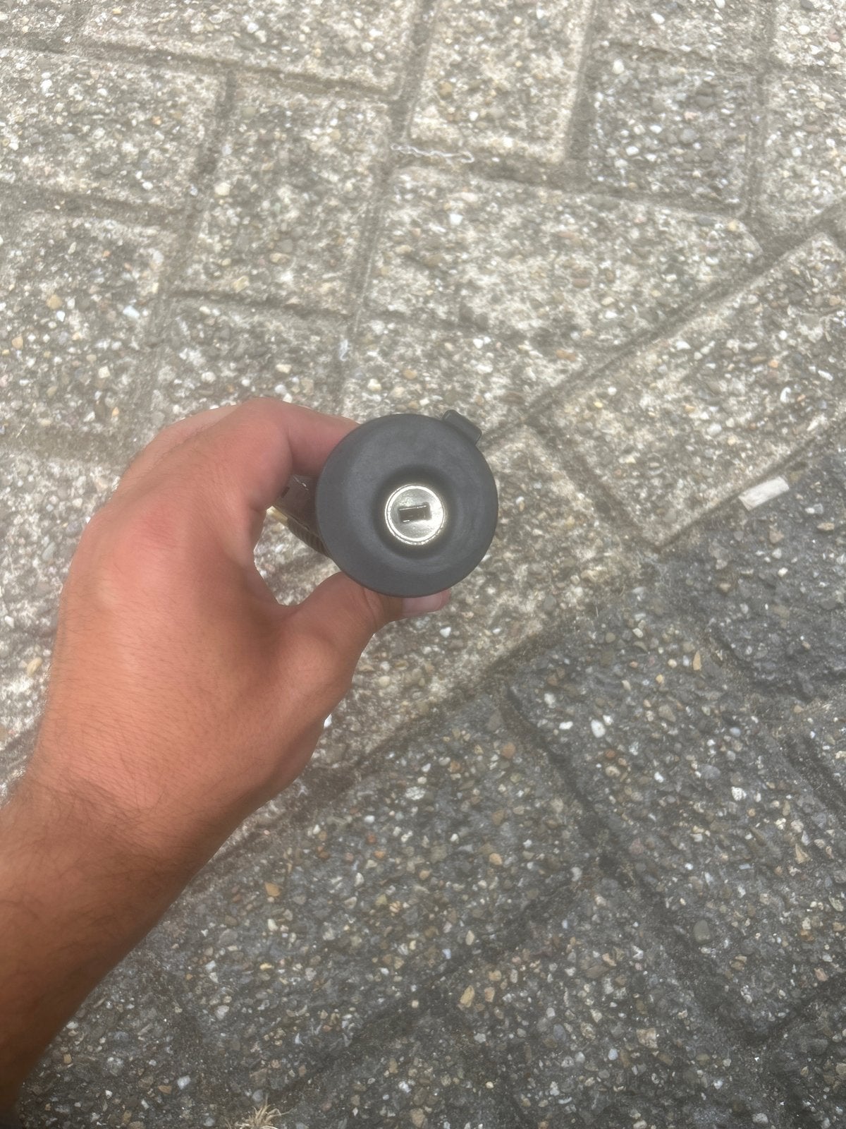 Kontakt plus sleutel citroen c1/peugot107 en toyota aygo, Ophalen of Verzenden, Gebruikt, Universele onderdelen