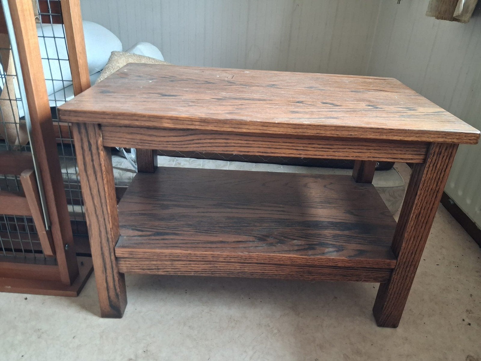 te koop een tafeltje, Ophalen, Rechthoekig, 50 tot 100 cm, 50 tot 100 cm