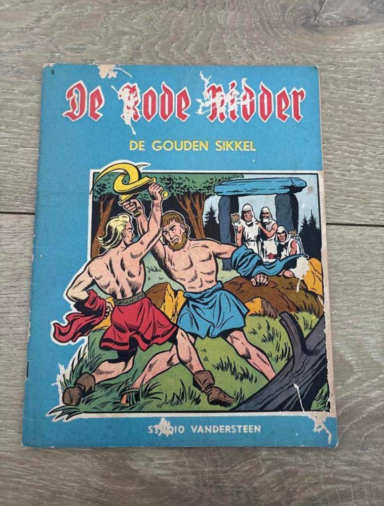 De Rode Ridder - De Gouden Sikkel (Studio Vandersteen), Eén stripboek, Ophalen of Verzenden, Gelezen