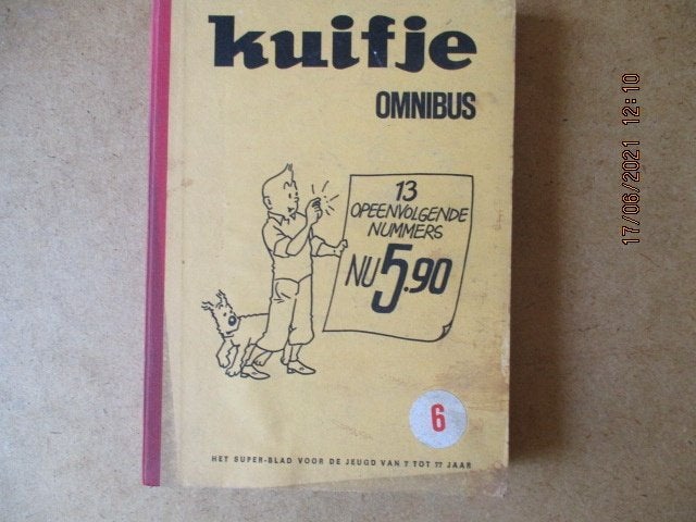 adv4409 kuifje omnibus 6, Eén stripboek, Ophalen, Gelezen