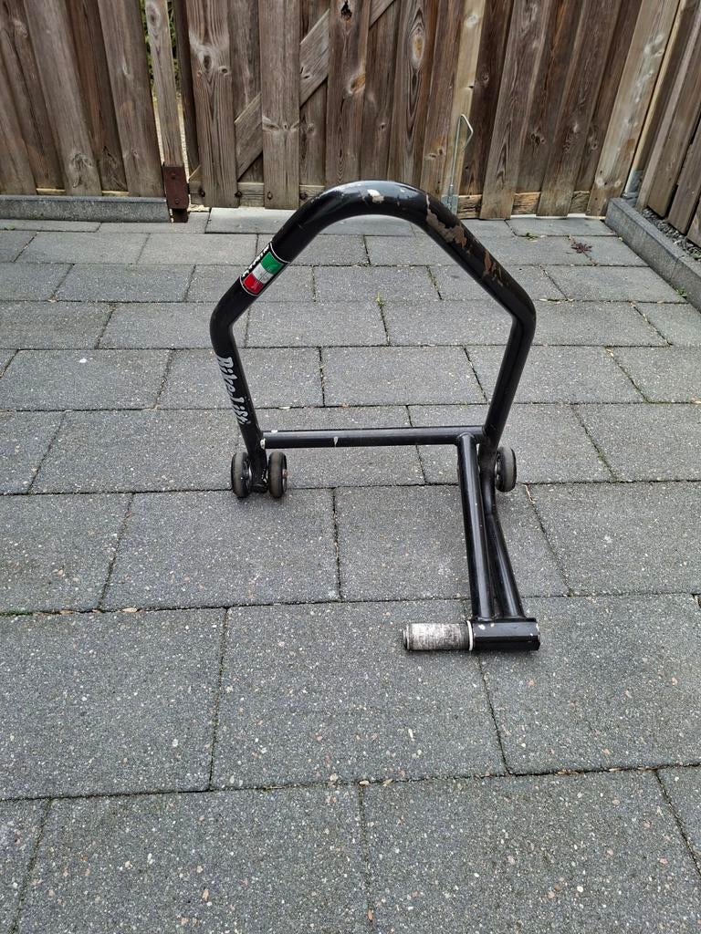 Paddockstand Achterbok Ducati grote hub, Ophalen