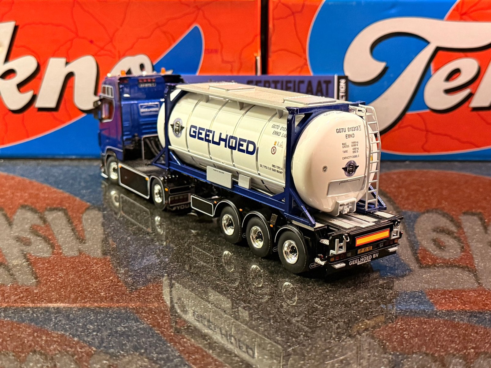 WSI - Scania next gen Geelhoed, Ophalen of Verzenden, Zo goed als nieuw, Bus of Vrachtwagen, Wsi