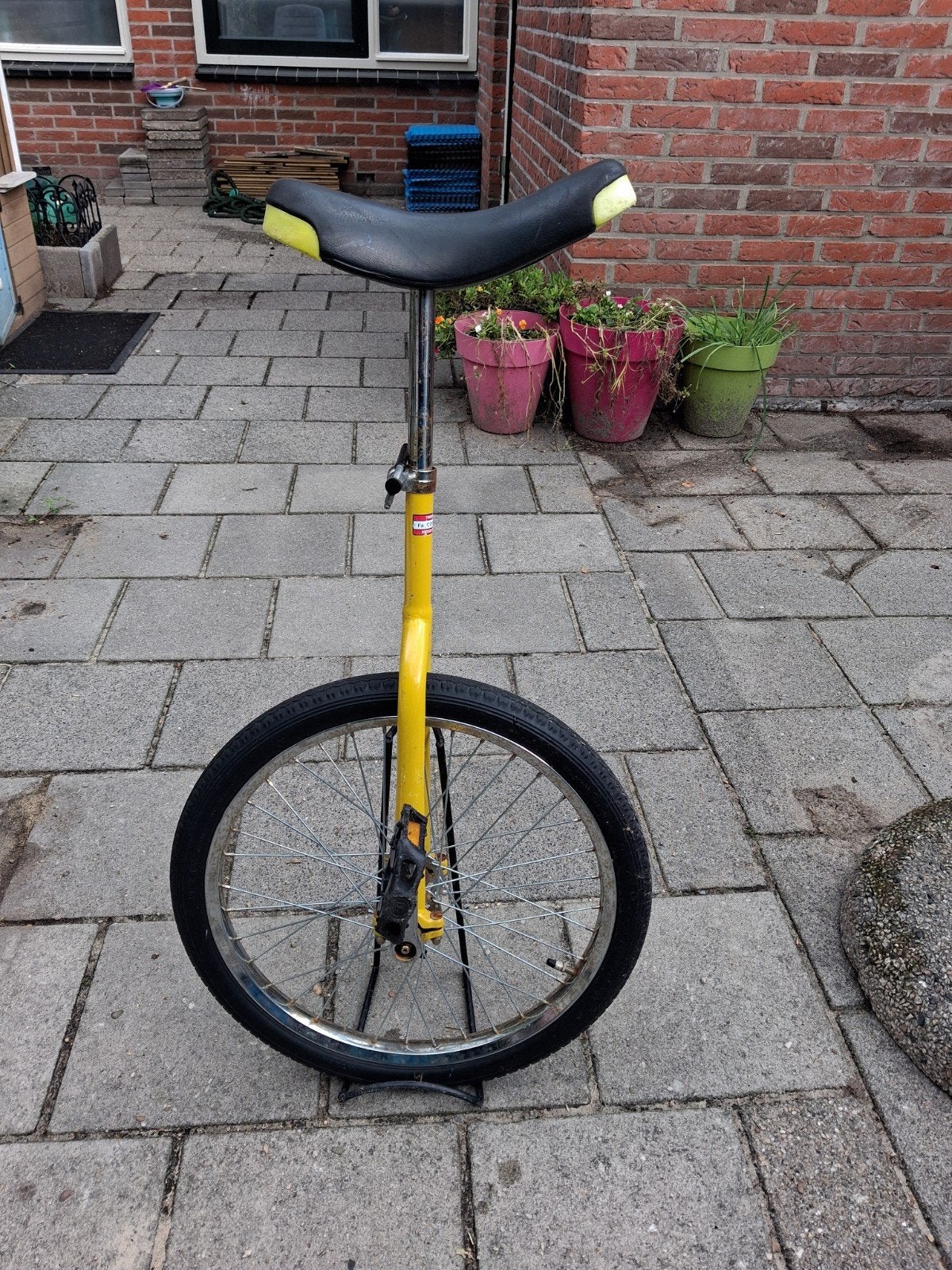 eenwieler geel, Ophalen of Verzenden, Gebruikt