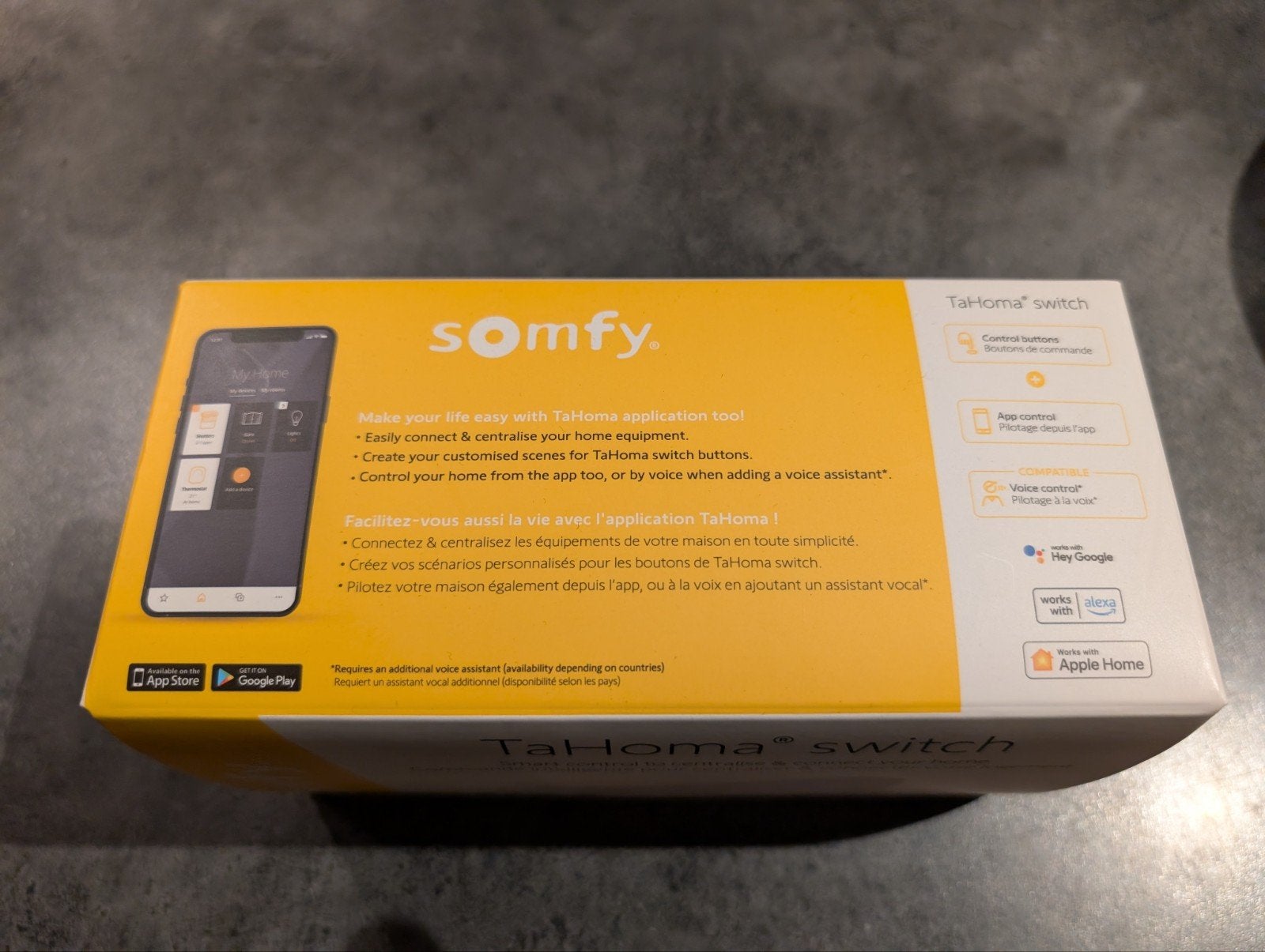 Somfy TaHoma switch nieuw, Minder dan 100 cm, Wit, Nieuw, Ophalen of Verzenden