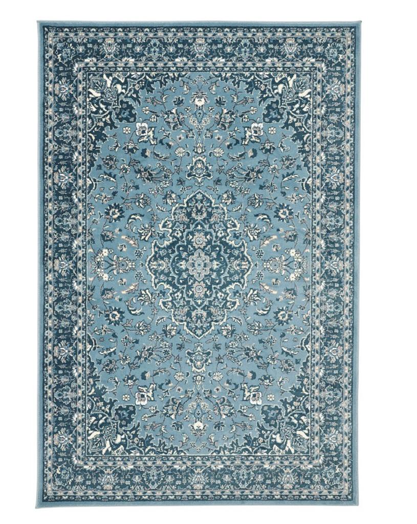 IKEA VEDBÄK Vloerkleed \ Ikea Rug, Ophalen, 100 tot 150 cm, Blauw, Zo goed als nieuw