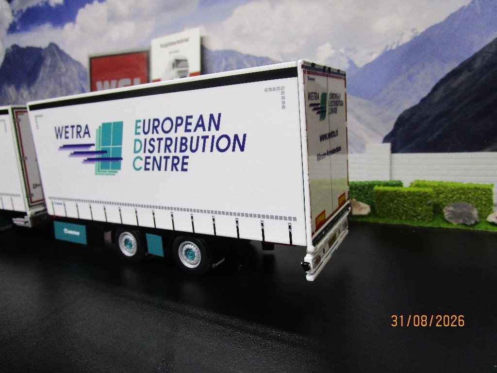 wsi 01-5100 wetra edc.dafxg riged curtainside truck 6x2, Hobby en Vrije tijd, Modelauto's | 1:50, Ophalen of Verzenden, Nieuw